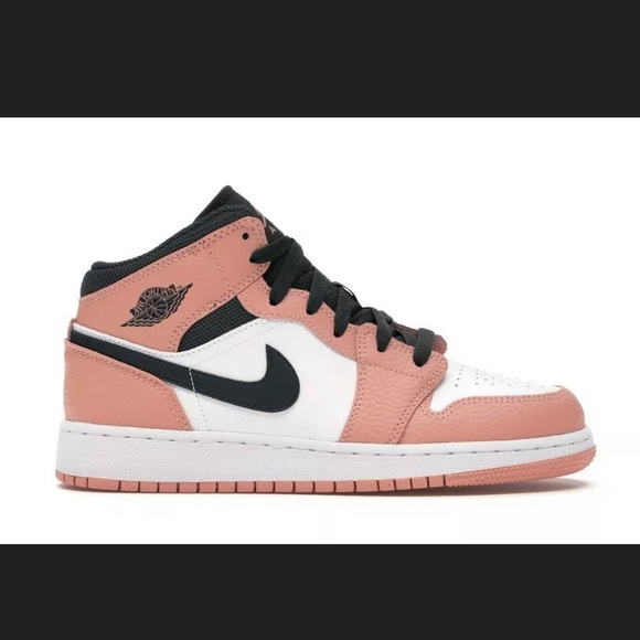 Nike Jordan 1 Mid Pink Quartz - Picture 10 of 16
